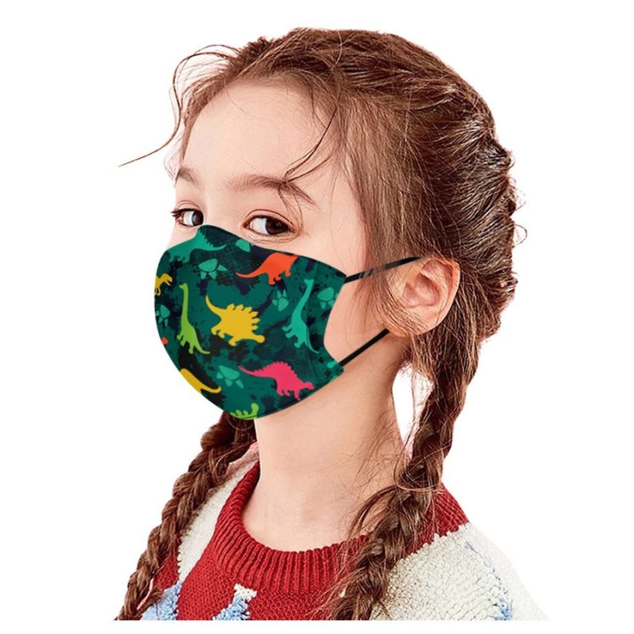 Anti-dust Face Mouth Mask For Child Kids Breathable Filter Safet Protect Mask Outdoor Cute Cartoon Printed Mask Máscara d6