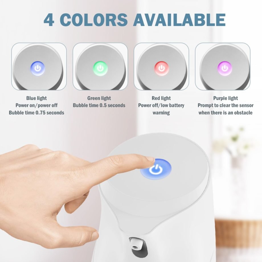 450mL Automatic Soap Dispenser Touchless Hand Disinfection Machine Alcohol Sanitizer Mist Spray Hand Washer Soap Dispenser Pump