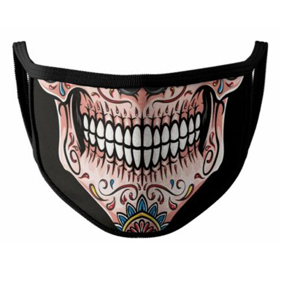 Fashion Adult Washable Floral 3D Printing Adjustable Breathable Masks Reusable Mouth Cover Fashion Fabric Masks mascarilla