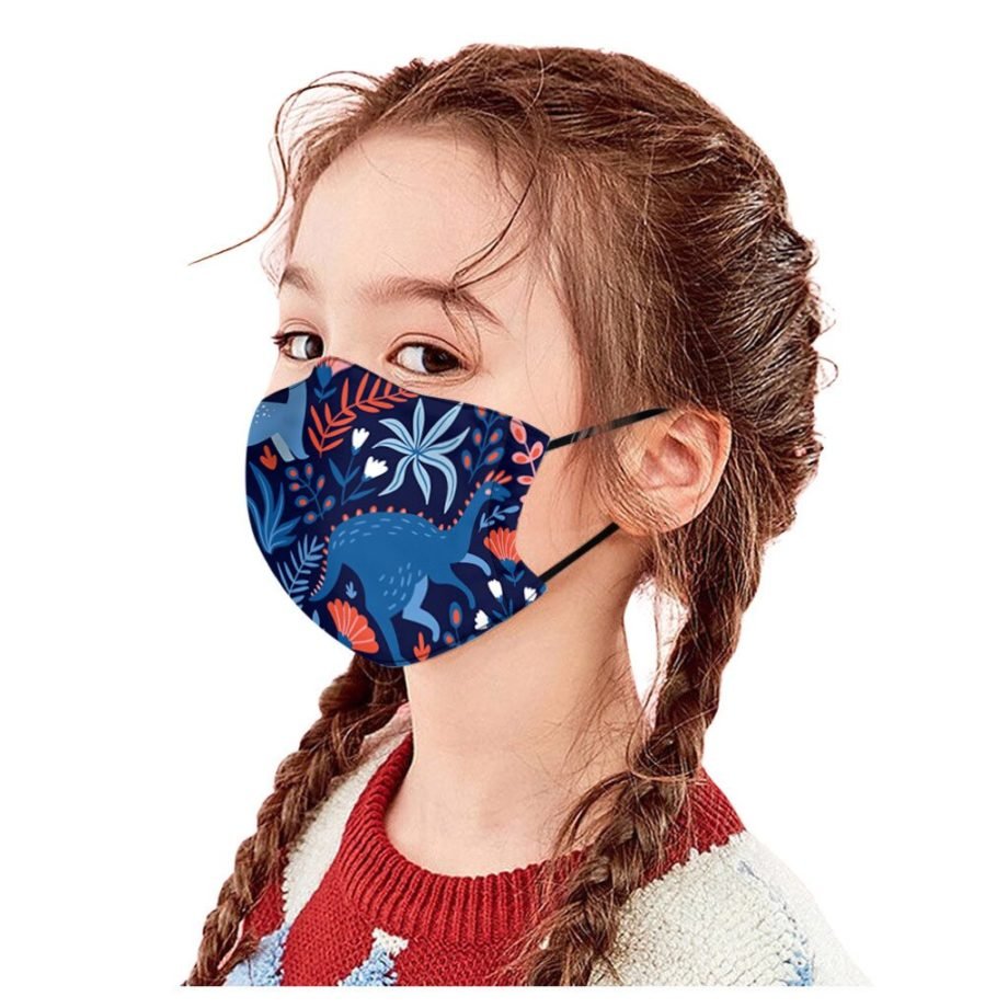 Anti-dust Face Mouth Mask For Child Kids Breathable Filter Safet Protect Mask Outdoor Cute Cartoon Printed Mask Máscara d6