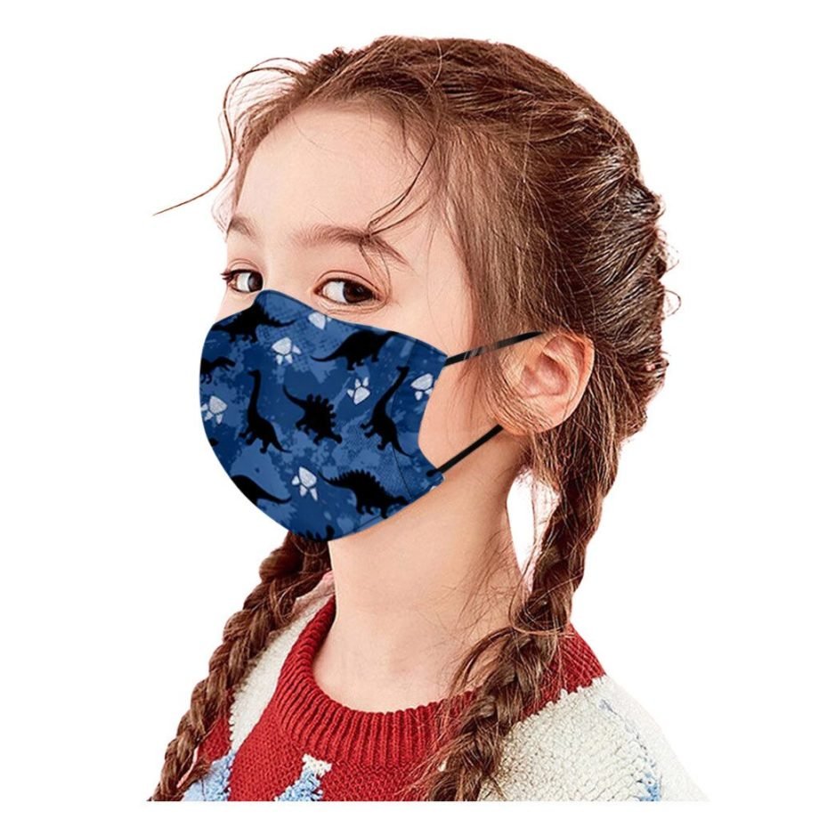 Anti-dust Face Mouth Mask For Child Kids Breathable Filter Safet Protect Mask Outdoor Cute Cartoon Printed Mask Máscara d6