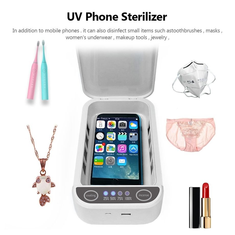 CE DS01 UV Sterilizer Box UV Light Disinfection UV Sterilizer for Phone Mask Toothbrush Jewellery Underwear uv sanitizer uv box
