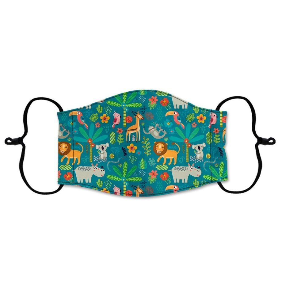 Anti-dust Face Mouth Mask For Child Kids Breathable Filter Safet Protect Mask Outdoor Cute Cartoon Printed Mask Máscara d6